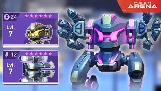 Real Cyber Samurai in Mech Arena