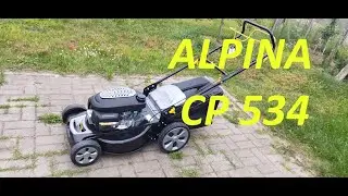 Газонокосилка ALPINA CP 534 бензиновая, самоходная бензиновая газонокосилка