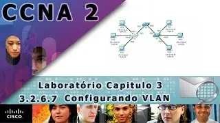 3.2.6.7 Packet Tracer - Configuring VLANs CCNA2 CAP3 PT/BR