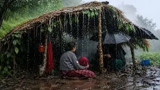 The Real lifestyle in Nepali Village During rainy days I All seasons best Complection Video in rainy