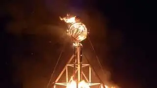 Burning Seed - Effigy Burn 2015 - Burning Man Australia Regional