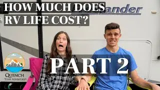 HOW MUCH DOES RV LIFE COST? PART 2 | Monthly Cost of Full-Time Living in our 25-ft Class C Motorhome