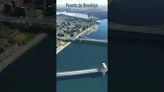 ✅Puente de Brooklyn New York  - videos en movimiento 4k Relaxinglandscapes #short #shorts