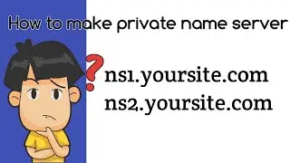 [🔴LIVE] How to make private name server for hosting company [HINDI]