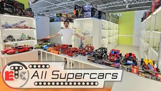 1977 - 2022! Эволюция ВСЕХ Суперкаров Lego Technic! Музей LEGOLD Bricks в Челябинске
