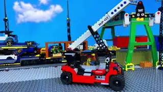 ЛЕГО Мультфильмы про Машинки и Поезда. Сборник Мультиков для Детей