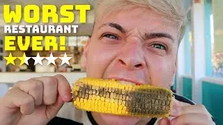 Eating At The Worst Reviewed Restaurant In My City!  (1 STAR)