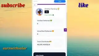 Celia withdrawal earn upto 12$ daily