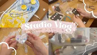Studio Vlog 3 - Workshop Preparations, Custom Order Making & Making New Jewellery Stock