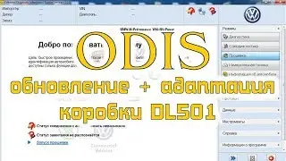 Прошивка и адаптация коробки DL-501 ODIS Вася диагност VCDS часть 2