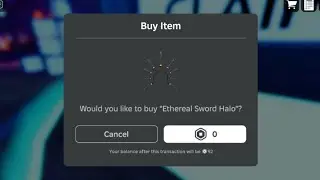 [Free UGC Limited] Ethereal Sword Halo