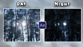 Change Day to Night - After Effects Tutorial