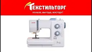 ОБЗОР ШВЕЙНОЙ МАШИНЫ JANOME SEWIST 525 S / SE 522