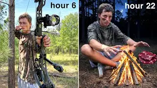 Only Eating What I Hunt for 24 Hours.