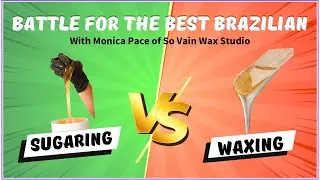 Battle for the Best Brazilian: Sugaring vs. Waxing #brazilianwaxing #melaninskincare #sugaring