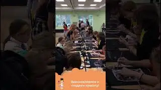 Вместе с Академией Фанни дети вдохновляются и создают шоперы с уникальной росписью 👩‍🎨