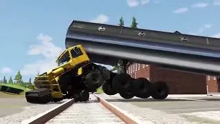 Once on a railroad 6 in Beamng drive