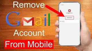How to Remove Email or Gmail Account from Android Phone/Mobile|2020|