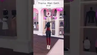 Dress to impress but the theme is mall goth || #roblox #dresstoimpress