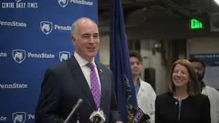 Sen. Casey visits PSU to celebrate funding for acid mine drainage