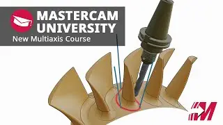New Mastercam Multiaxis Training on Mastercam University | Mastercam 5-axis Tutorials