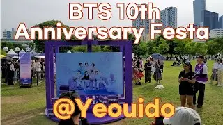 RM's voice and BTS 10th Anniversary Festa @Yeouido - June 17 , 2023