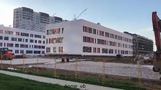 Восточное Бутово. Школа. Конец мая 2019