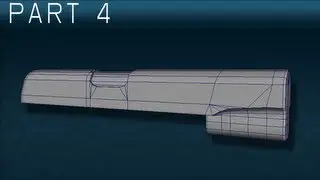 1911-A1 Pistol Maya Modeling Tutorial Part4