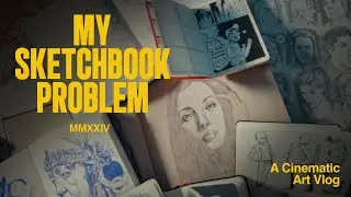 My Sketchbook Problem  - A Cinematic Art Vlog