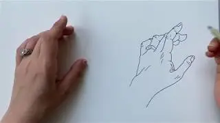 How to Draw with One Line: Part II Contour Line Drawing