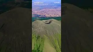 Canlaon Volcano Crater Drop #shorts #shortvideo