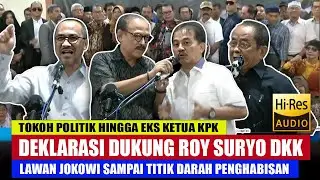 🔴 MEMANAS❗TOKOH POLITIK, JENDRAL, HINGGA EKS KETUA KPK DUKUNG ROY SURYO DKK LAWAN JOKOWI