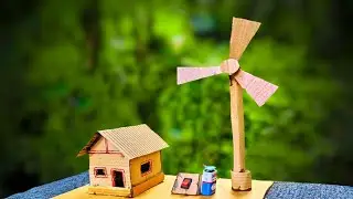 Homemade wind turbine generator || how to make a wind turbine || Assam Make Stuff
