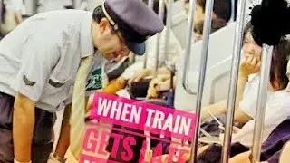 What happens when a train get late in Japan? Must watch