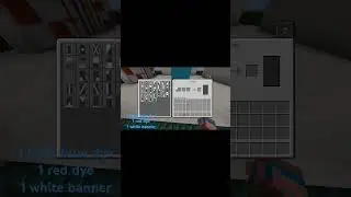 How to make the Luxembourg 🇱🇺 flag in Minecraft #minecraft #flag #shorts