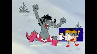 Soviet Cartoon Wolf vs Klasky Csupo Winter 4K 60fps