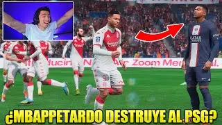 MBAPPETARDO SE ENCUENTRA CON SU HERMANO MBAPPE Y LE CELEBRA UN GOL EN LA CARA 🤣