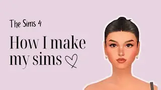 Sims 4 CAS but make it Pinterest-worthy ✨