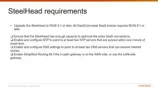 How To Setup SteelHead SaaS