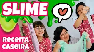 SLIME receita caseira para Portugal, a nossa fórmula secreta!!!