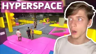 The biggest TRAMPOLINE PARK in ITALY !