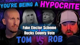 Rob Noerr Confronted w/ Laws On Trump's Fake Elector Scheme In Heated Debate