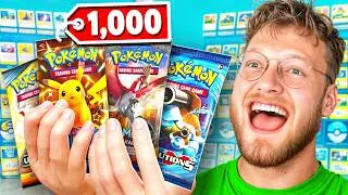 I Opened $1000 POKEMON PACKS In TCG Card Shop Simulator