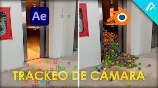Como Hacer Trackeo de Cámara Fácilmente | After Effects - AE2Blend - Blender