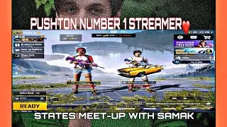 PLAYING WITH PUSHTON NMBR 1 STREAMER #HS-SAMAK.  #pubgmobile #bgmi #gaming