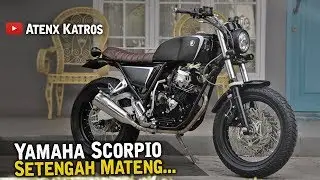 Modifikasi Yamaha Scorpio Street Tracker [Garage Vlog]