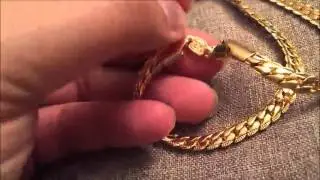 Very Nice quality 18K Real Gold Plated Necklace