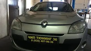 Renault Meganе III 1.6 прошивка ЭБУ Valeo V40 и удаление катализатора.