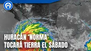Huracán ‘Norma’ se debilita a Categoría 3