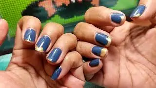 Kintsugi Inspired Nailart #nailartideas #kintsugi